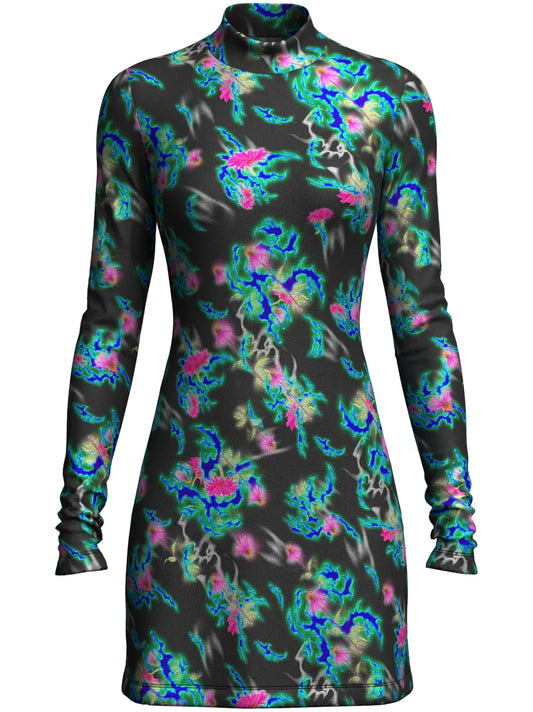 Genie Abstract-Print Dress