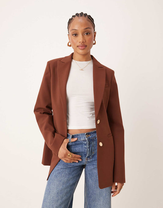 Tall Moulded Hip Blazer
