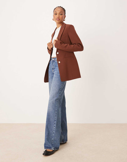 Tall Moulded Hip Blazer