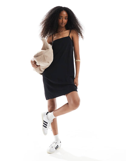 Sqaure Neck Cami Mini Dress