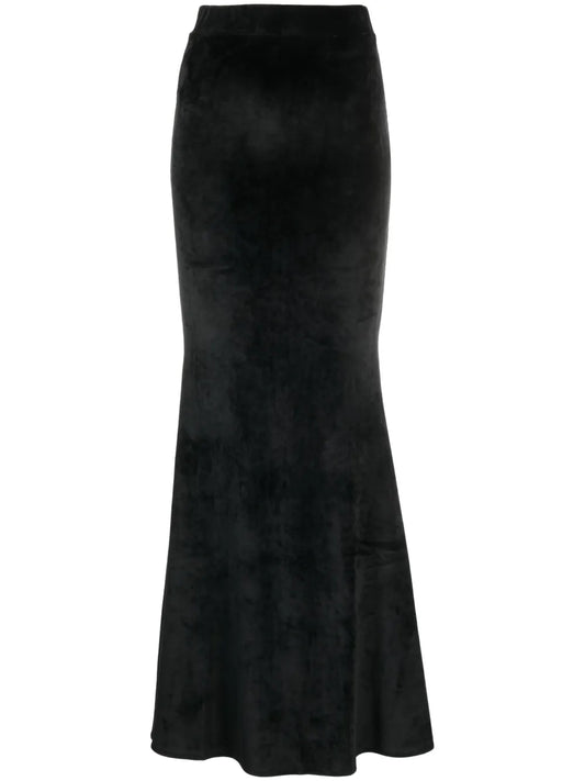 Velvet Maxi Skirt