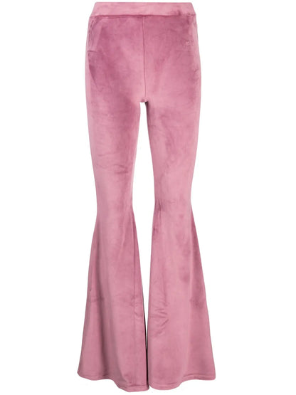 Velvet Flared Trousers
