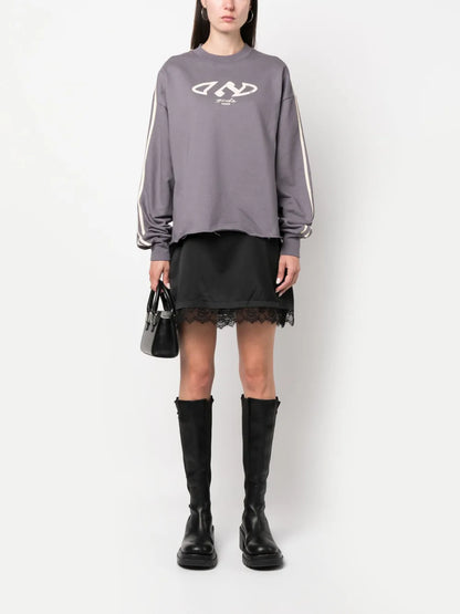 Layered Lace-Trim Dress