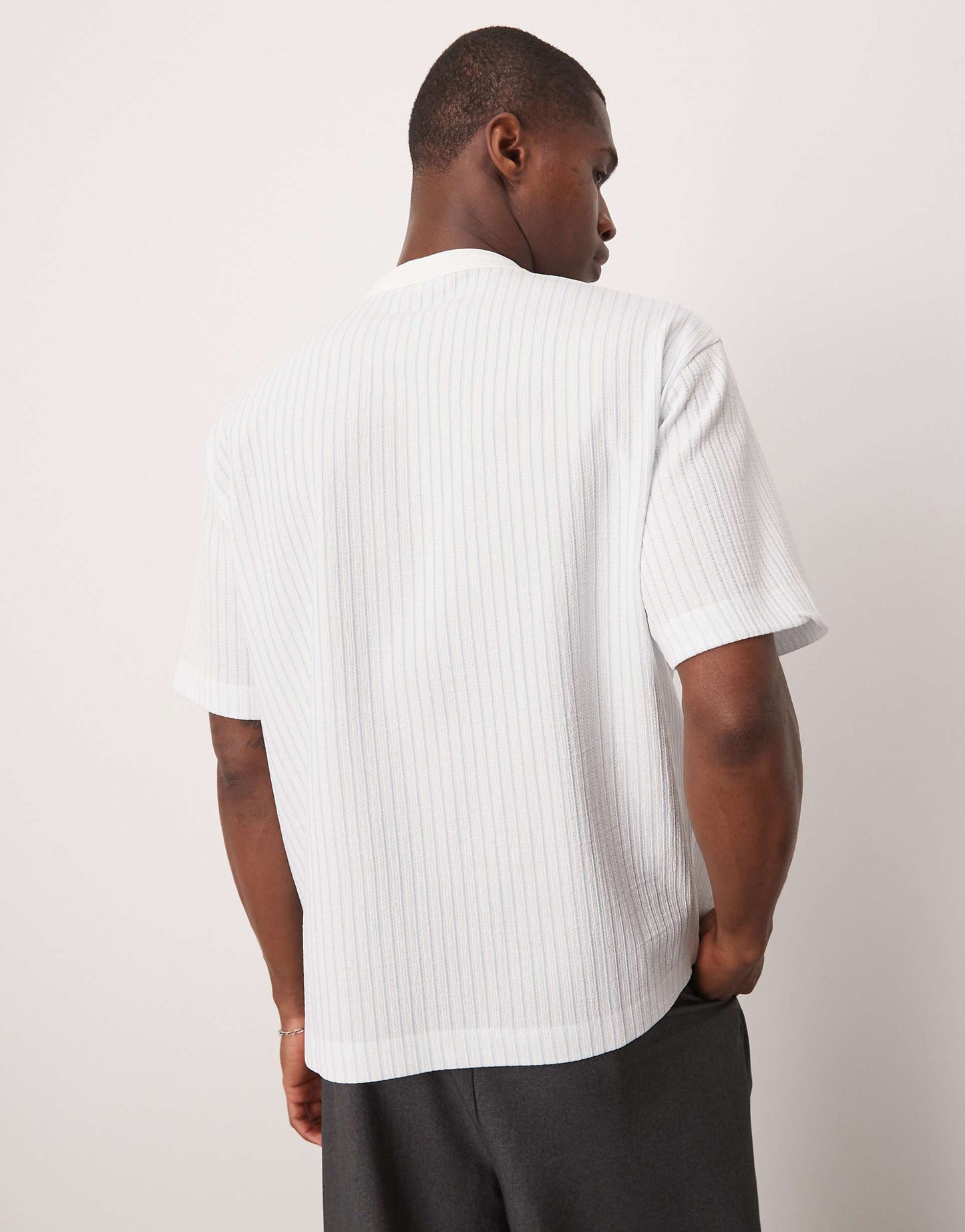Boxy Relaxed T-Shirt With Chest Pocket