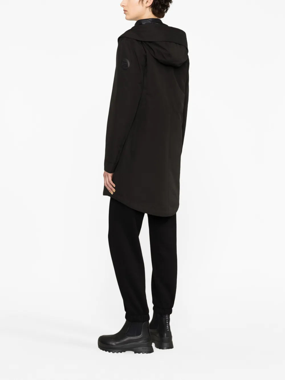 Layered Parka Coat