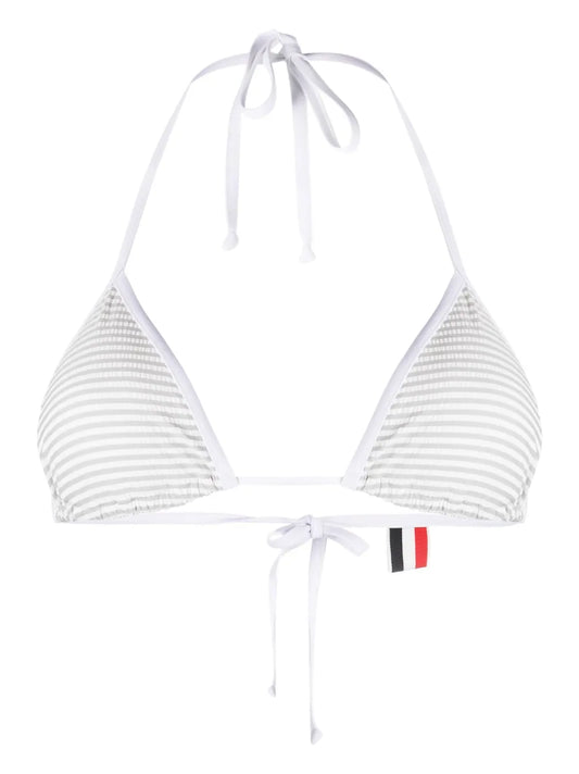 Logo-Patch Bikini Top