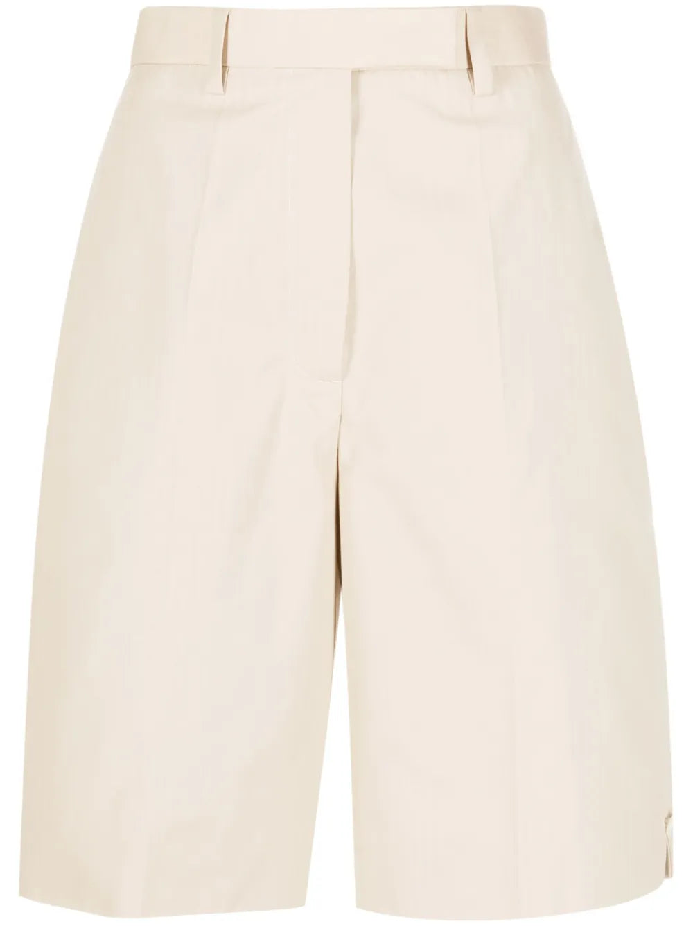 High-Waisted Tailored Shorts