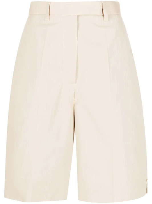 High-Waisted Tailored Shorts