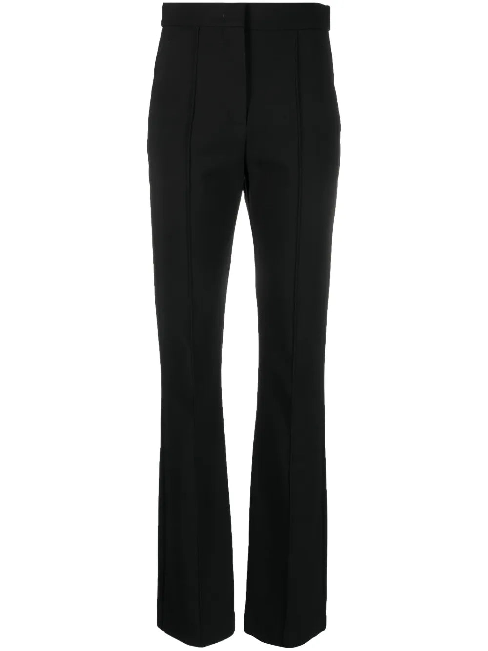 Pressed-Crease Tailored-Cut Trousers