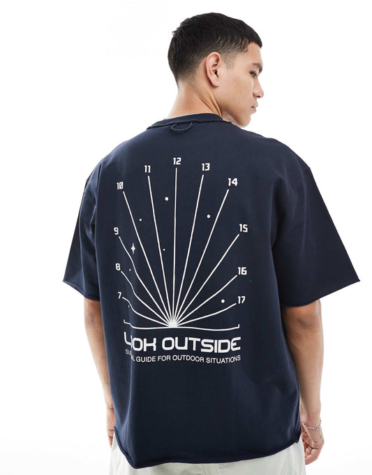Space Back Graphic T-Shirt
