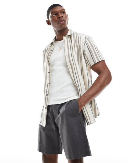 Linen Blend Shorts