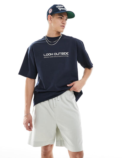 Linen Blend Shorts