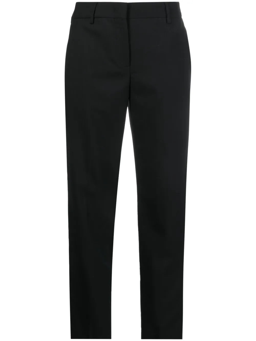 Tailored-Cut Tapered-Leg Trousers