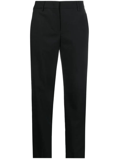 Tailored-Cut Tapered-Leg Trousers