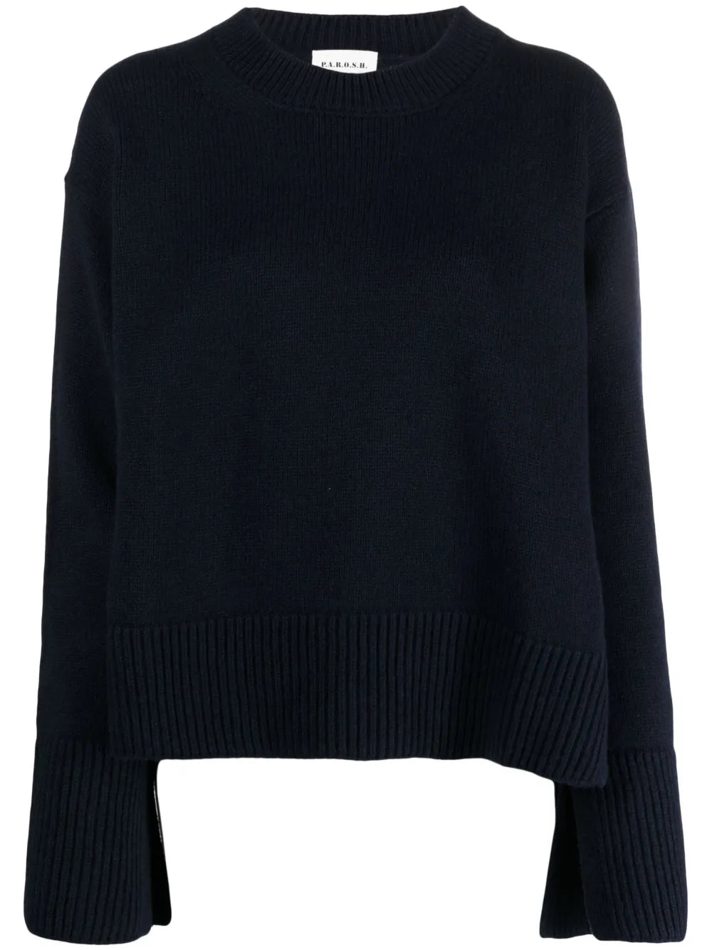 Wide-Sleeve Wool Jumper