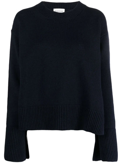 Wide-Sleeve Wool Jumper