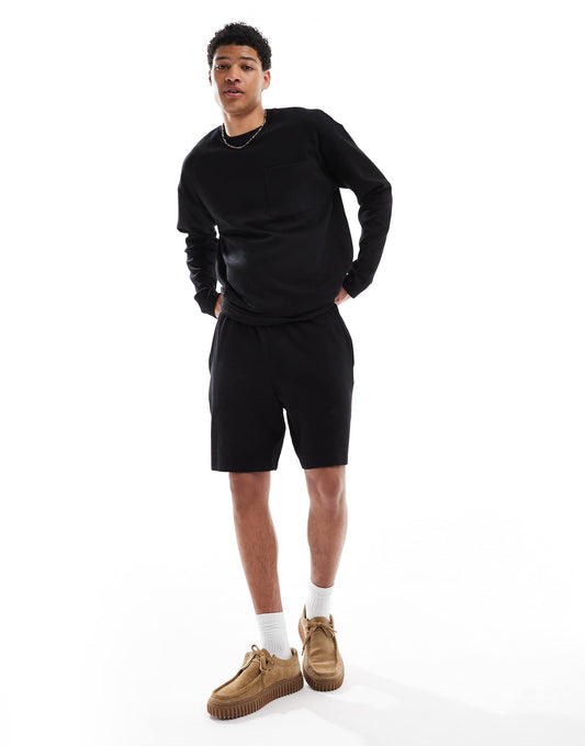 Rib Shorts Co-Ord