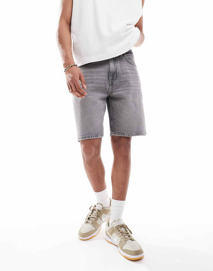 Standard Fit Denim Short