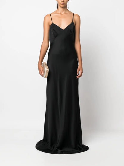 Satin Slip Maxi Dress