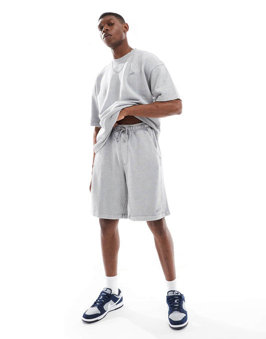 Washed Jersey Co-Ord Short
