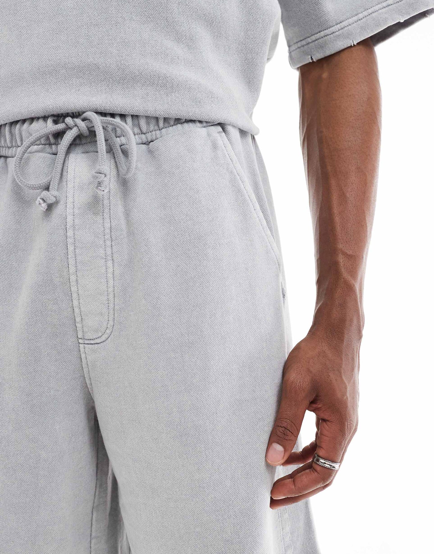 Washed Jersey Co-Ord Short