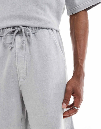Washed Jersey Co-Ord Short