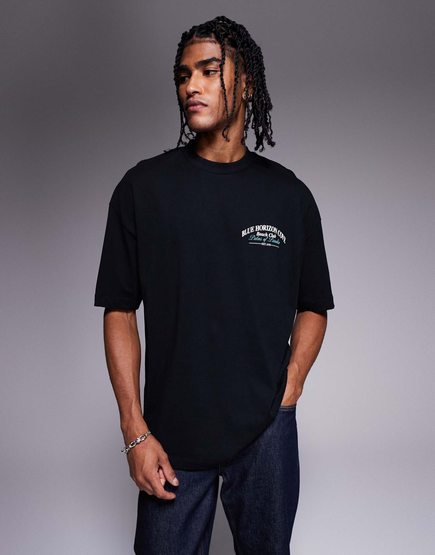 Oversized T-Shirt With Back Print