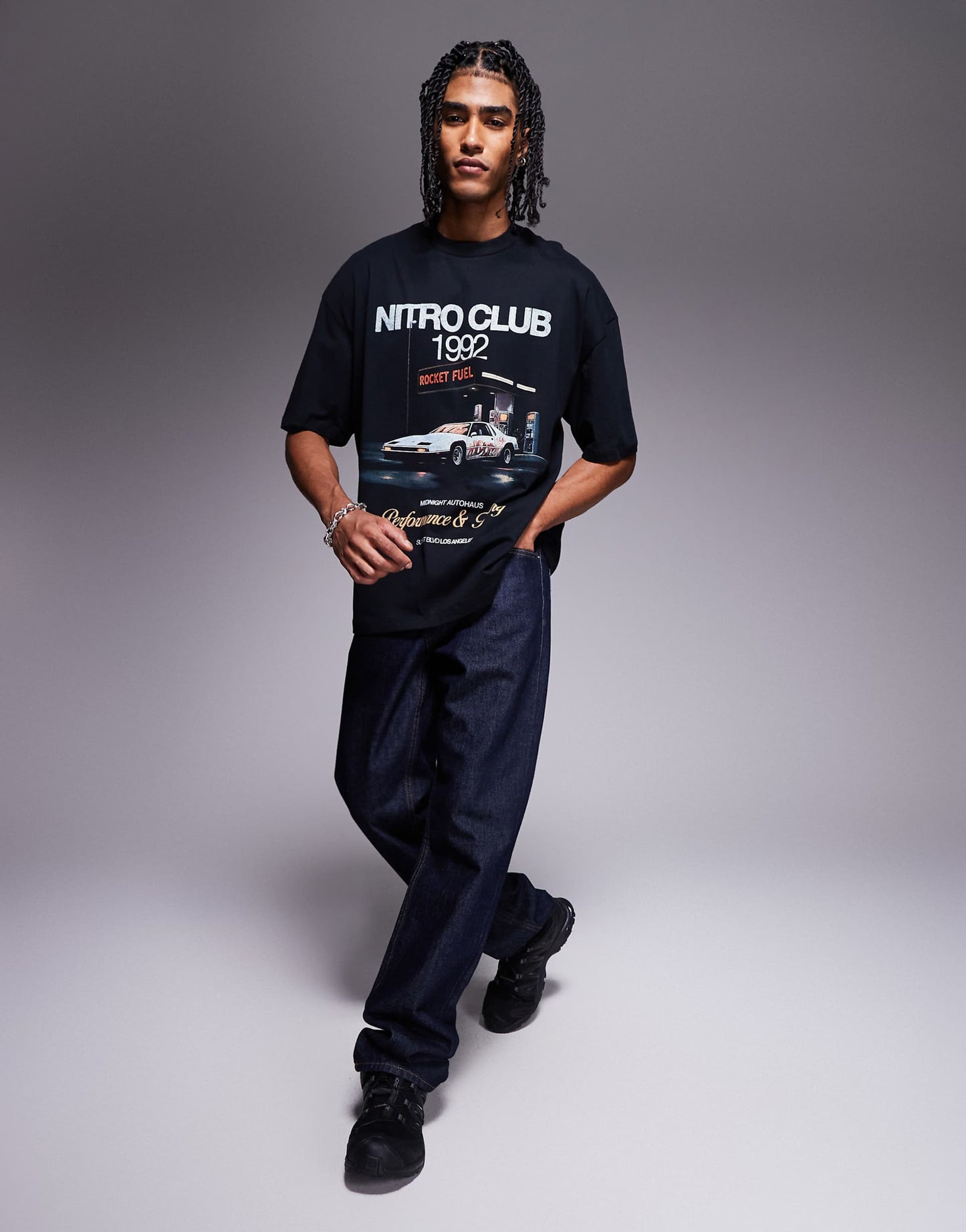 Oversized T-Shirt With Front Print
