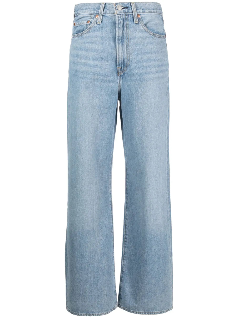 High-Waisted Wide-Leg Jeans