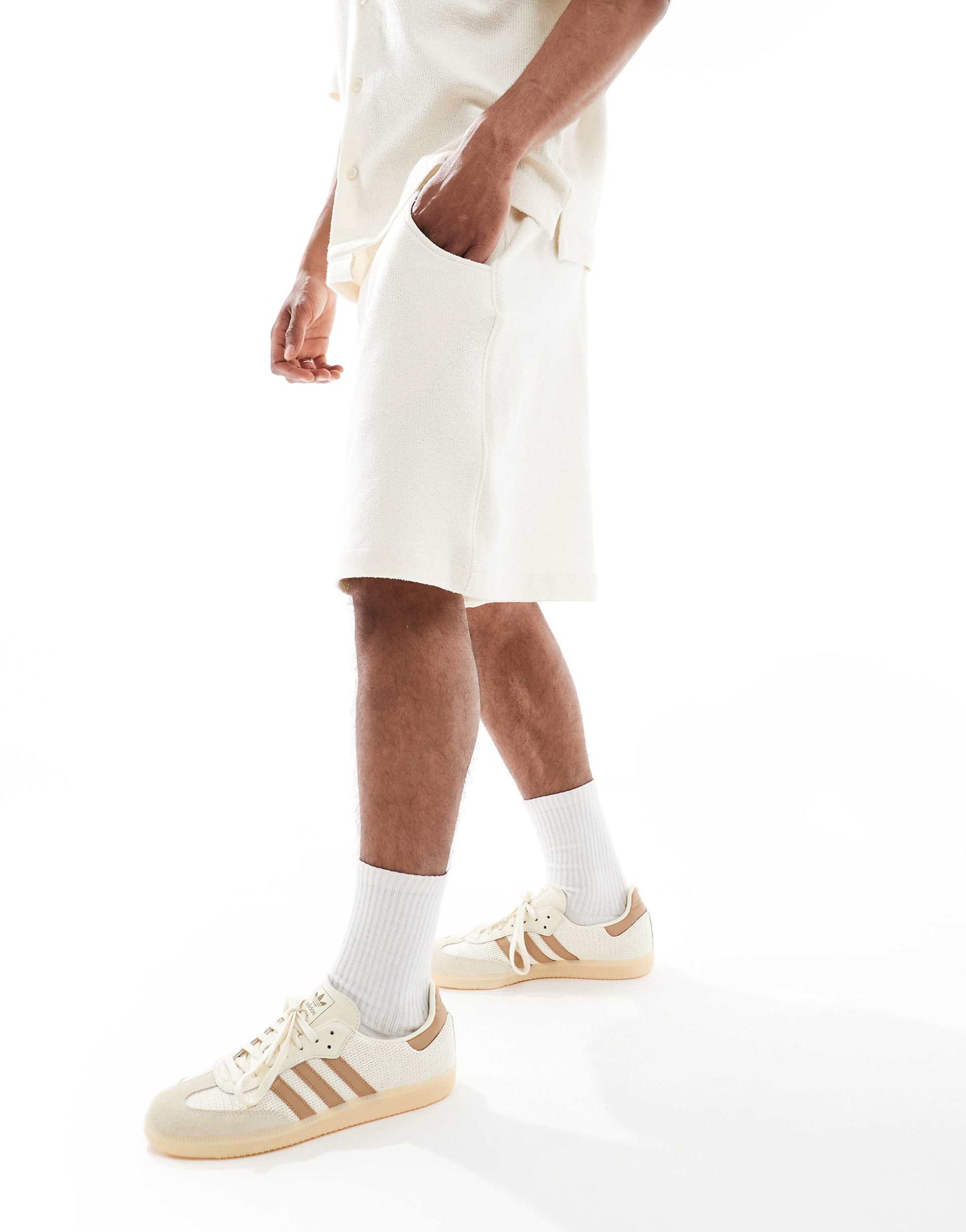 Textured Towelling Shorts Co-Ord