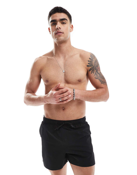Textured Swimshort With Pocket