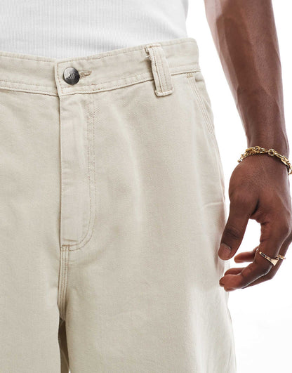 Baggy Denim Worker Short