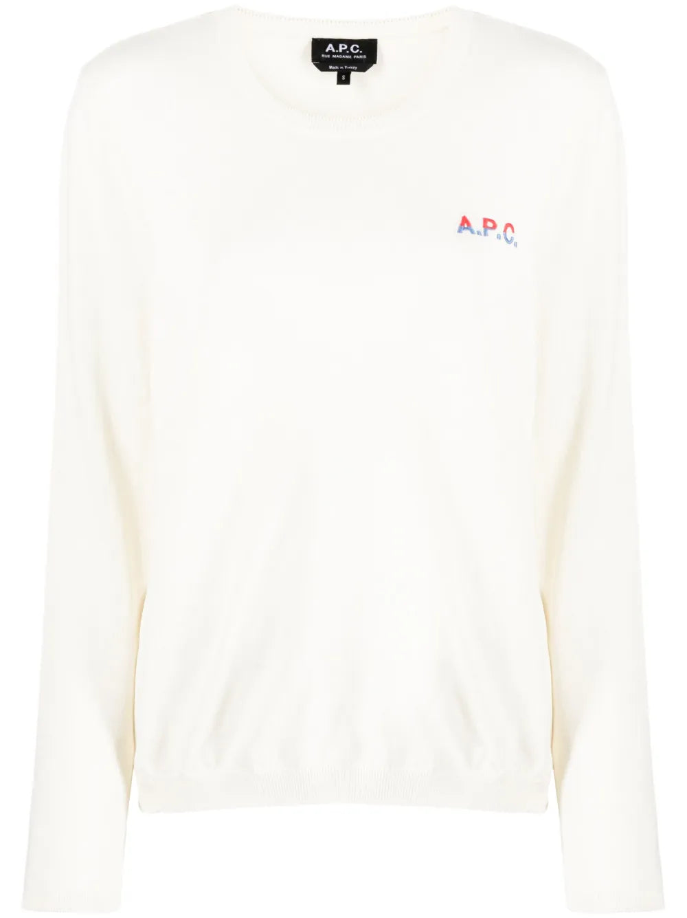 Logo-Embroidered Cotton Jumper