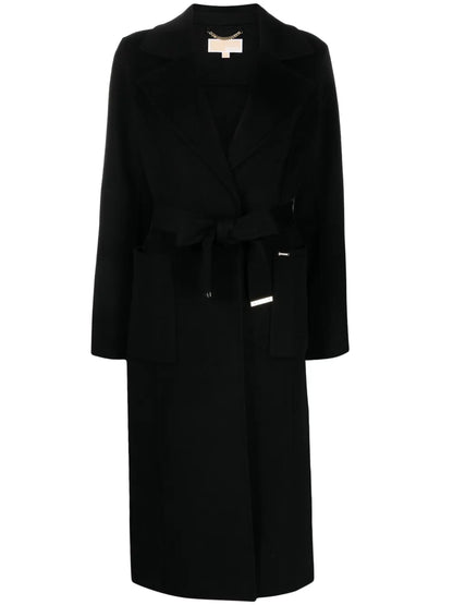 Belted Double-Breasted Coat
