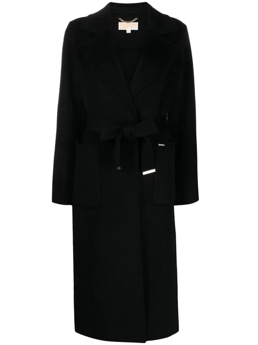 Belted Double-Breasted Coat