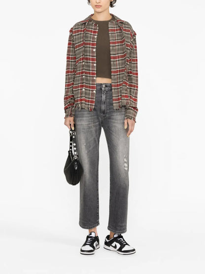 Cropped Boyfriend Jeans