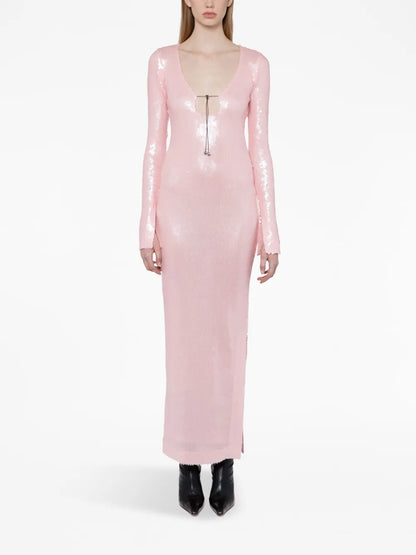 Solaria Sequin-Embellished Dress