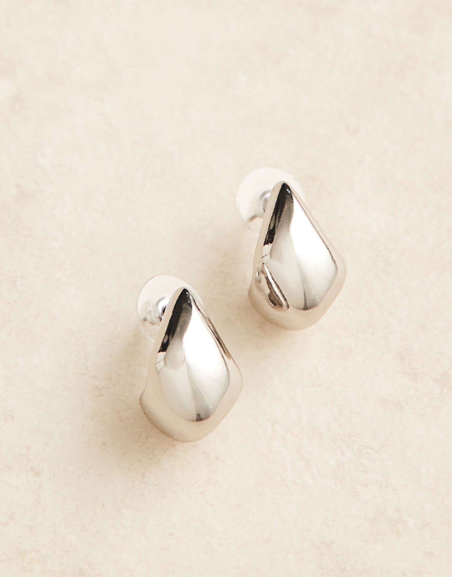 Stud Tear-Drop Earrings