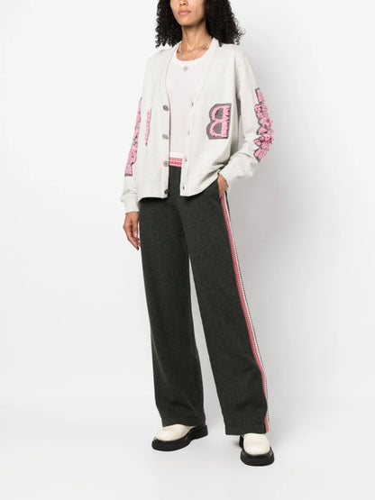 Stripe-Detail Trousers