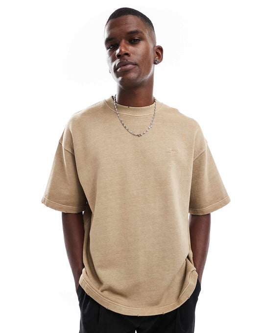 Washed Jersey Co-Ord T-Shirt