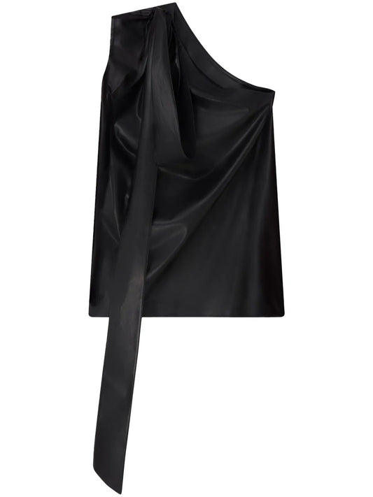 Scarf One-Shoulder Top