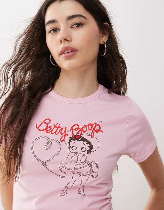 Licensed Betty Boop Baby Tee