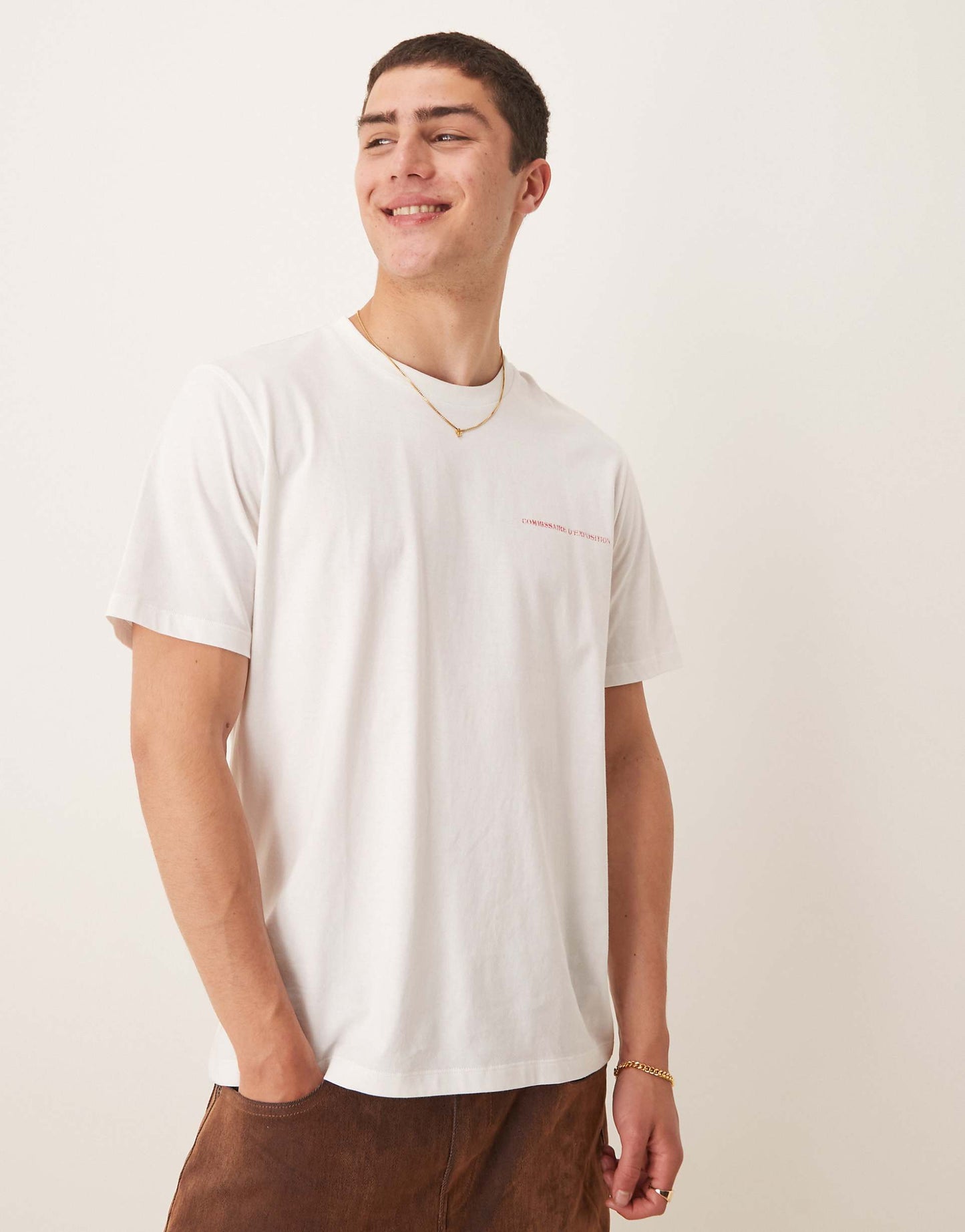 Back Print Relaxed Fit T-Shirt