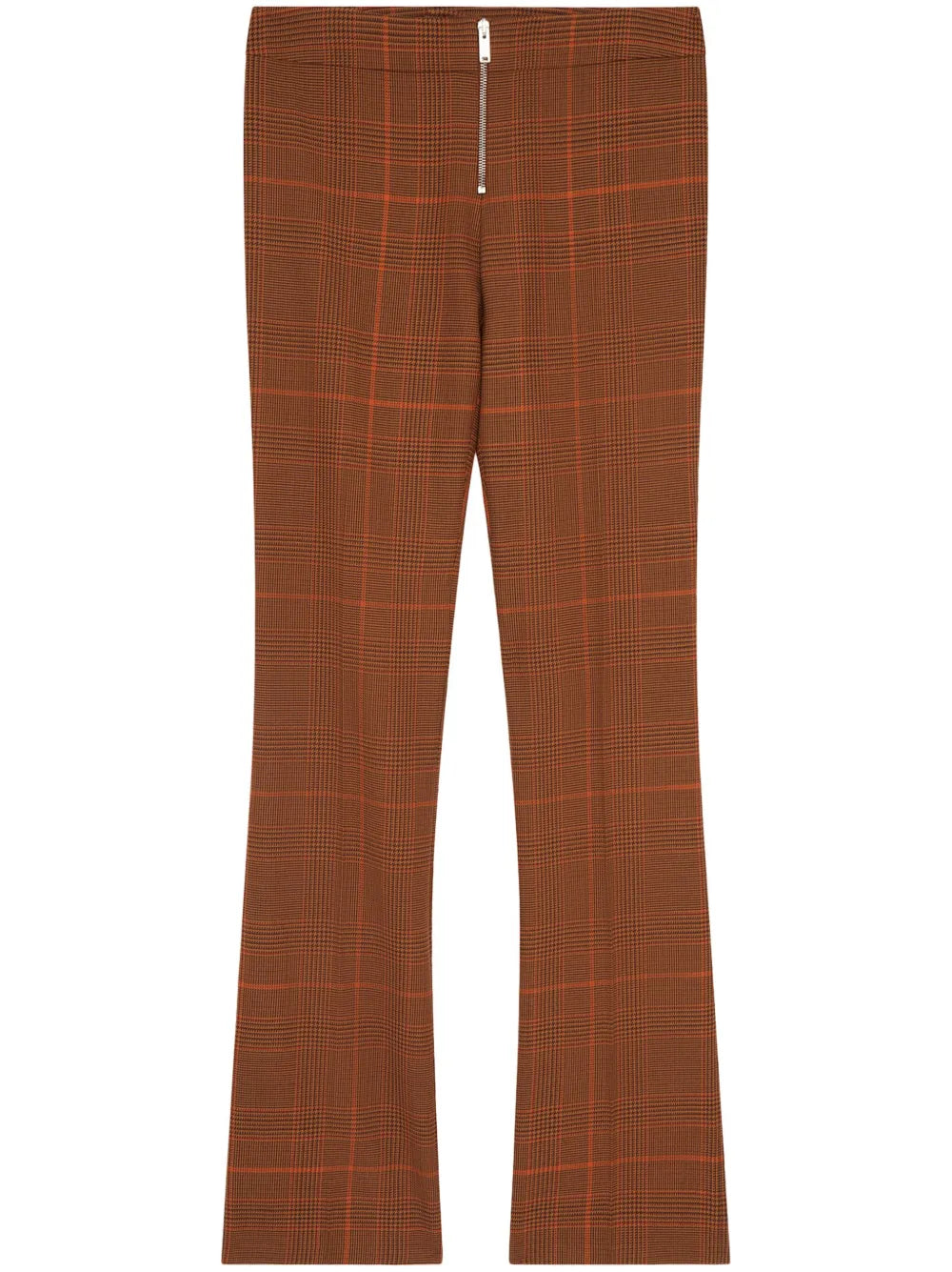 Prince-Of-Wales Slim-Cut Trousers