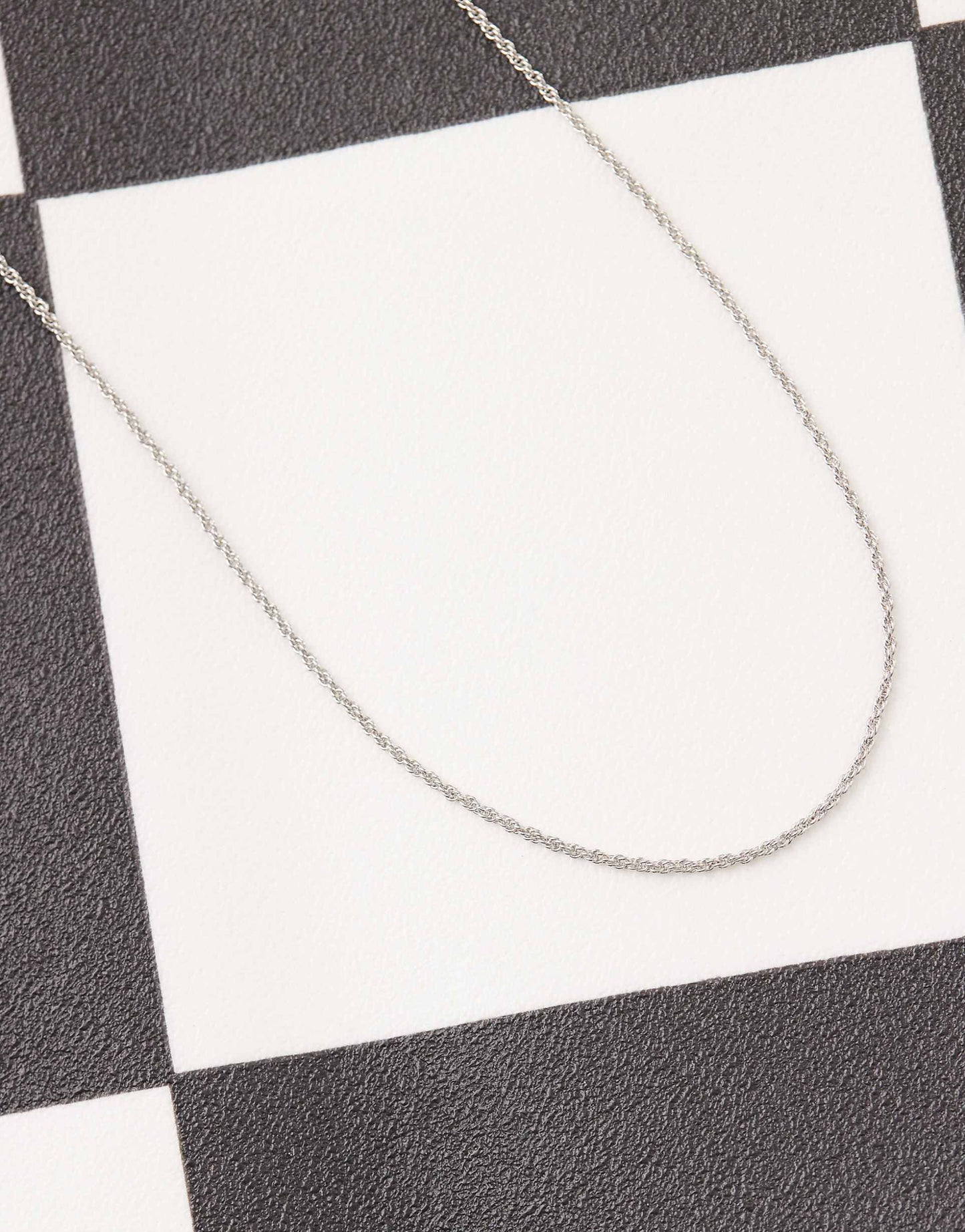 Thin Rope Chain Necklace