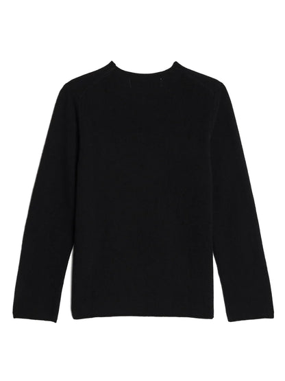 Logo-Patch Cotton Jumper