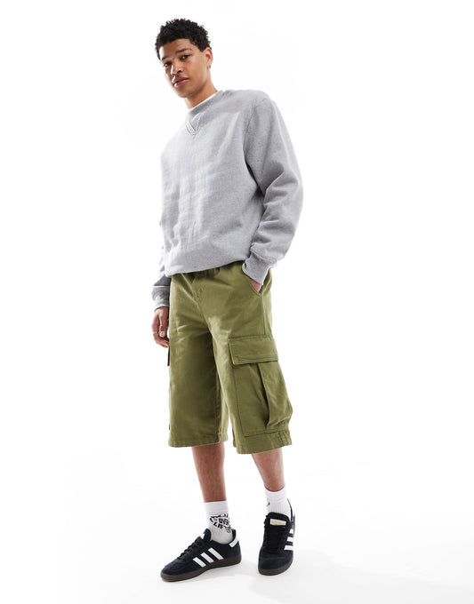 Longer Length Cargo Jorts