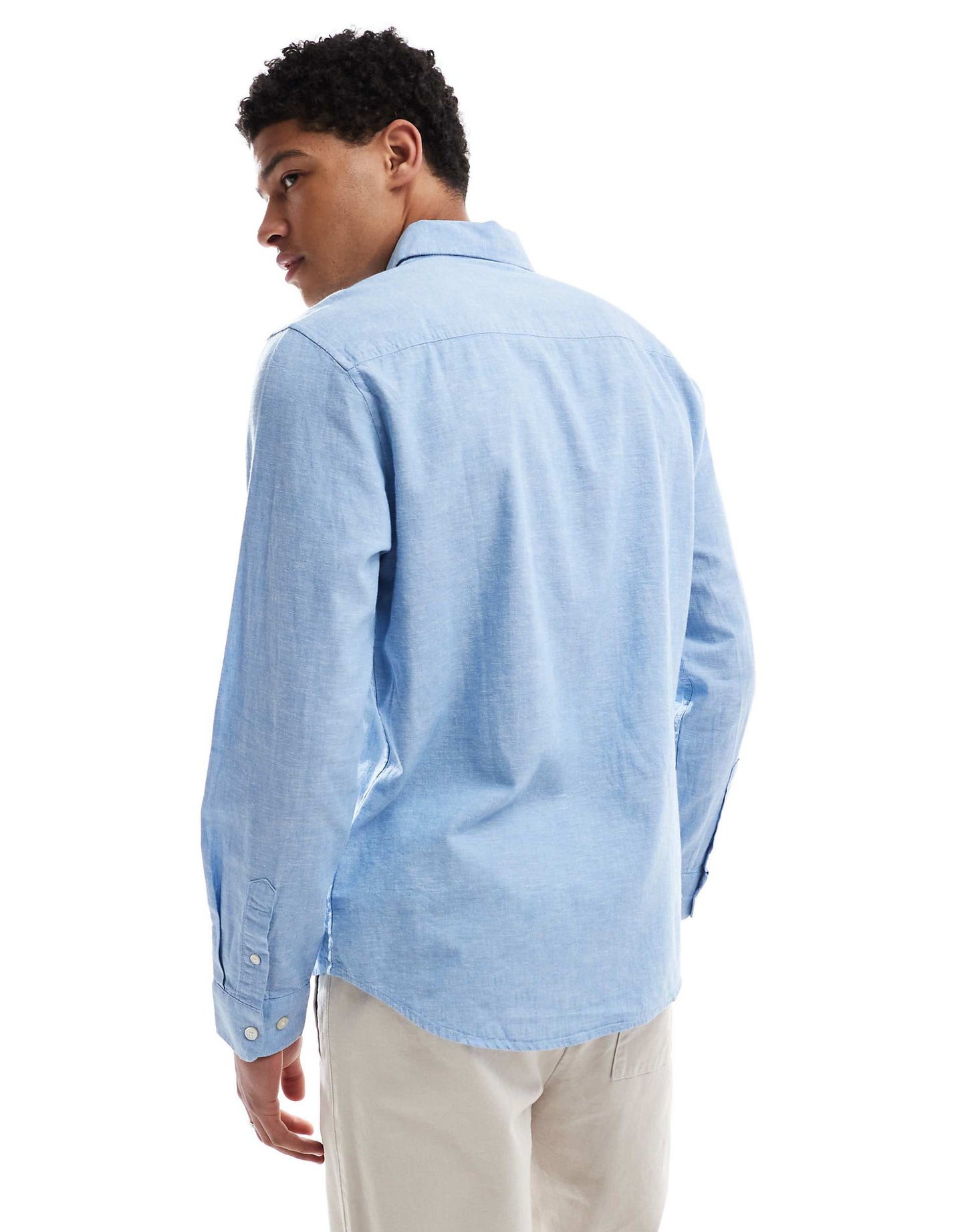 Long Sleeve Shirt With Linen