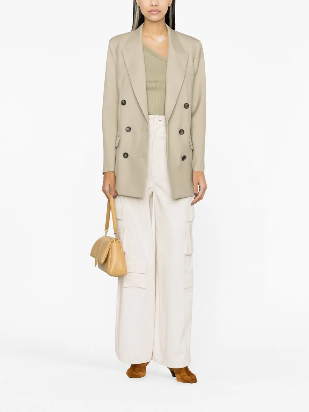 Nevimea Double-Breasted Blazer
