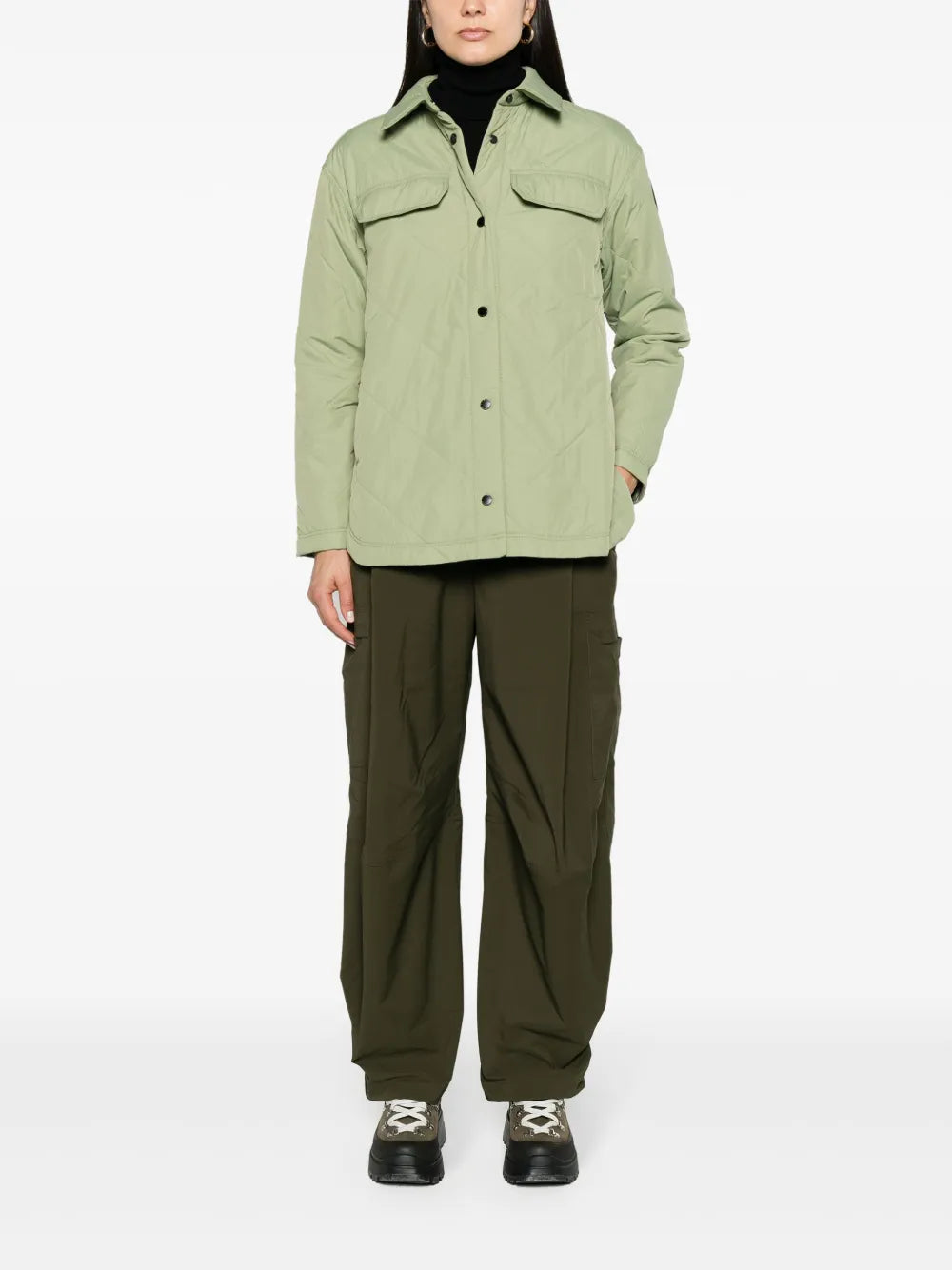 Albany Quilted Shirt Jacket